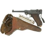 Pistole, DWM, Parabellum, Mod. 00, 1. Serie, Kal. 7.65mmP
