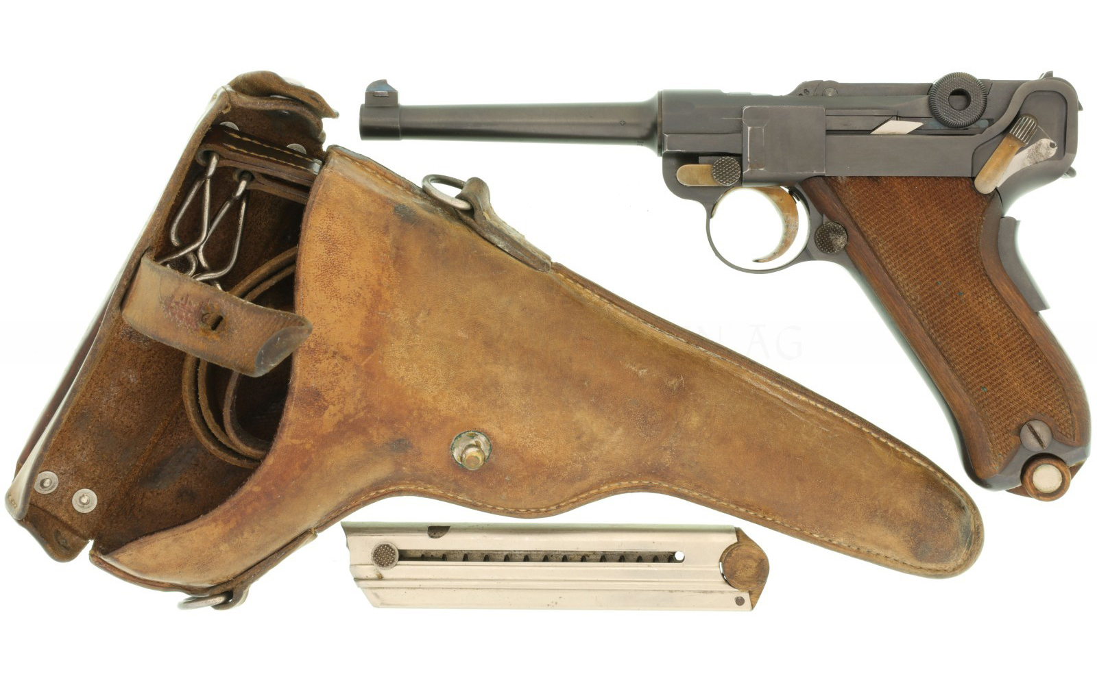 Pistole, WF Bern, Parabellum, Mod. 06 W+F, Kal. 7.65mmP