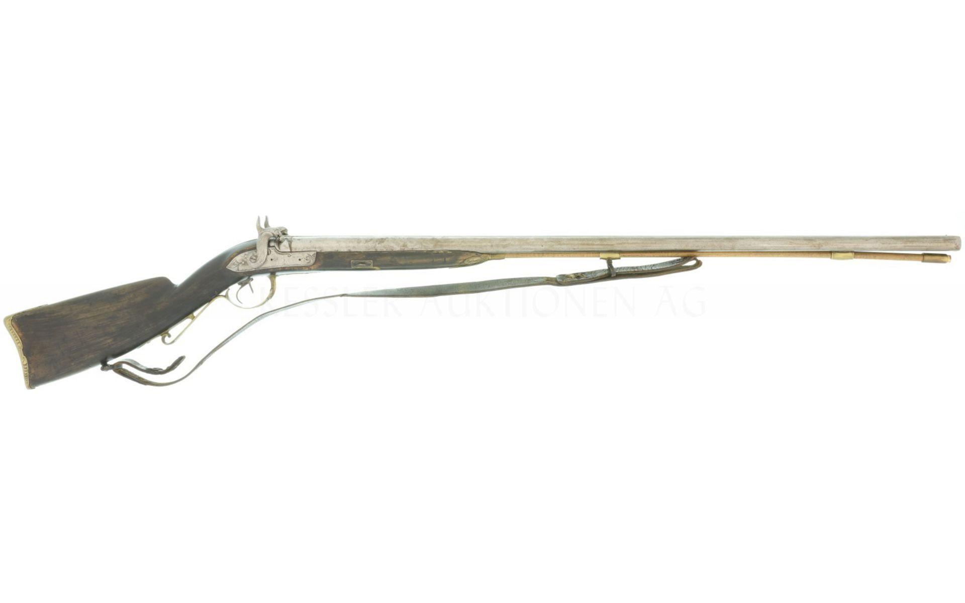Perkussionsdoppelflinte, unbekannter Hersteller, Kal. 18mm