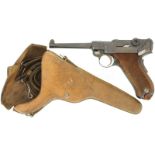 Pistole, WF Bern, Parabellum, Mod. 06 W+F, Kal. 7.65mmP