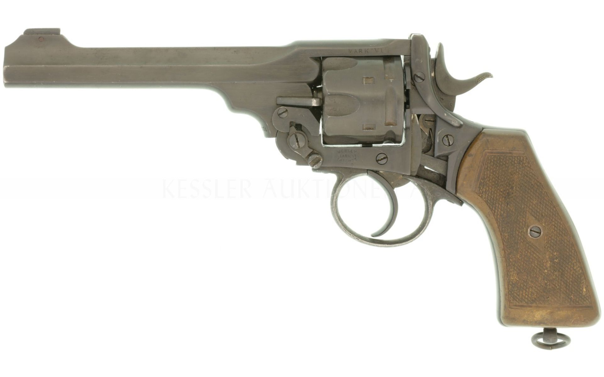 Revolver, Webley MK VI, Schnittmodell/Demonstrator, Kal. .455