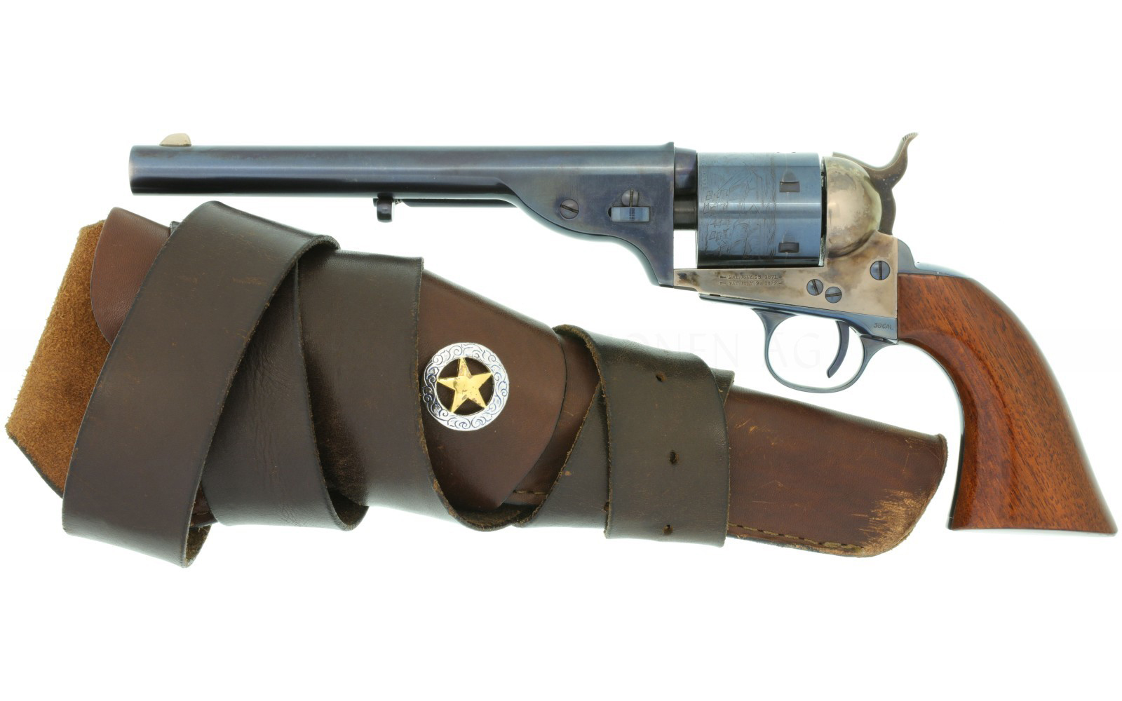 Revolver, Cimarron, Colt 1872, Replika, Kal. .38Spec