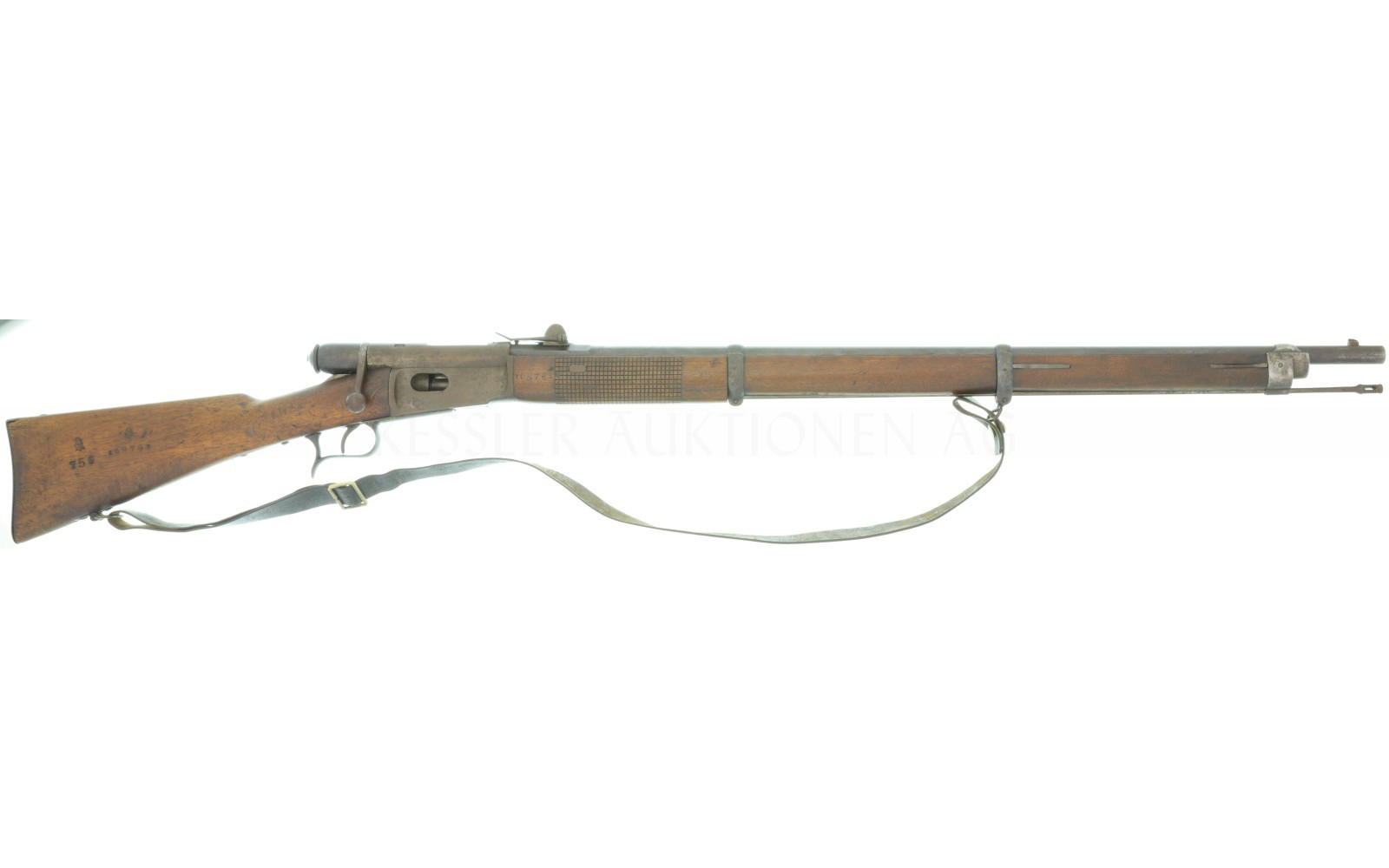 Repetiergewehr, Vetterli M 1871, Sauerbrey Basel, Kal. 10.4mm