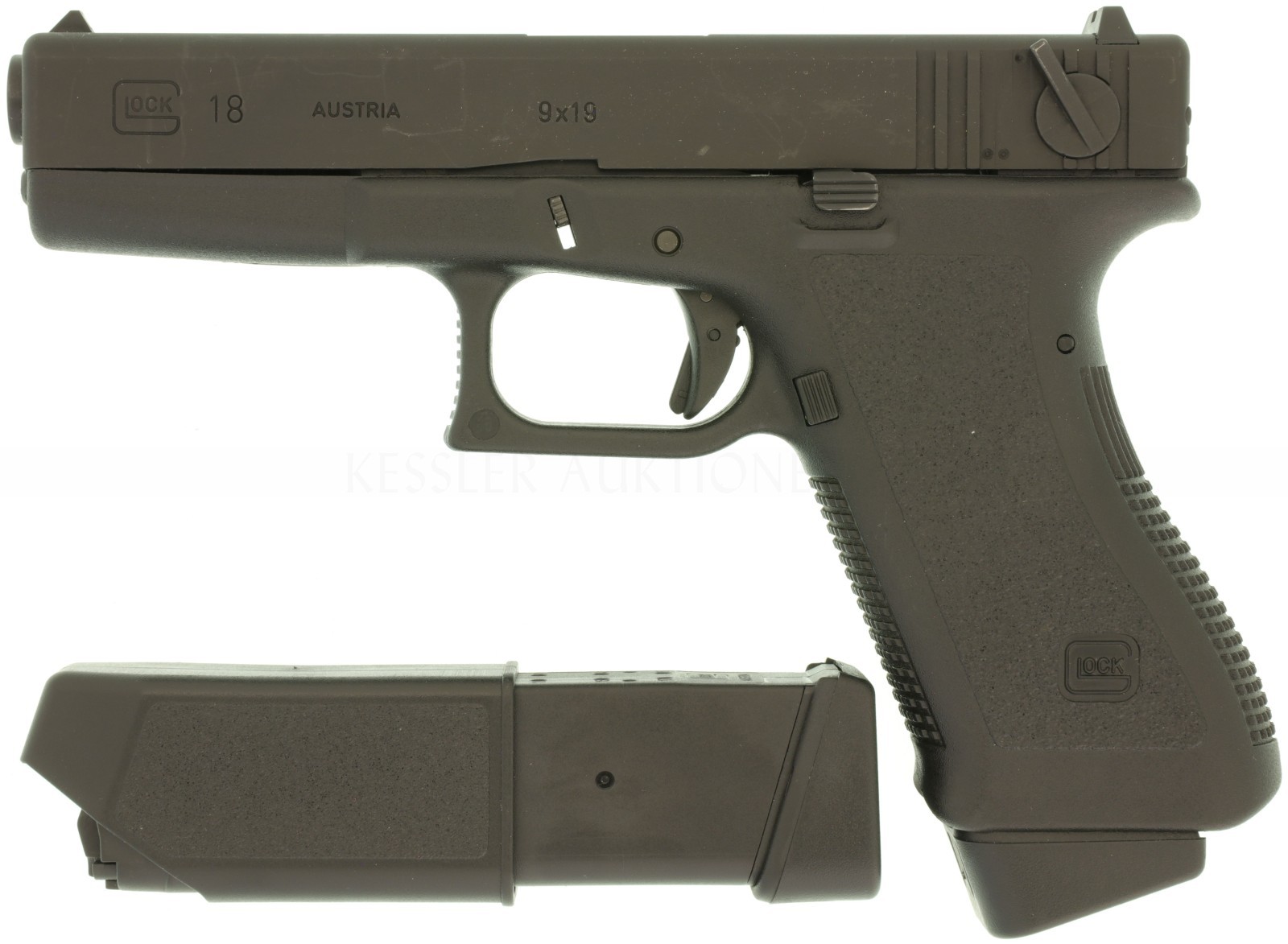 Maschinenpistole, Glock 18 Gen 2, Kal. 9mmP