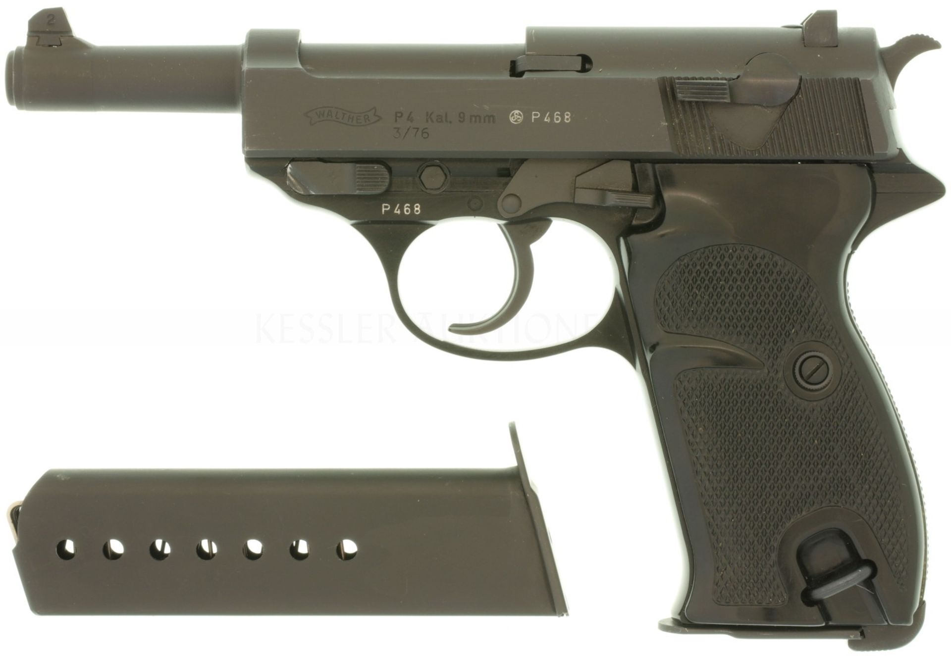 Pistole Walther P4, Kal.9mmPara