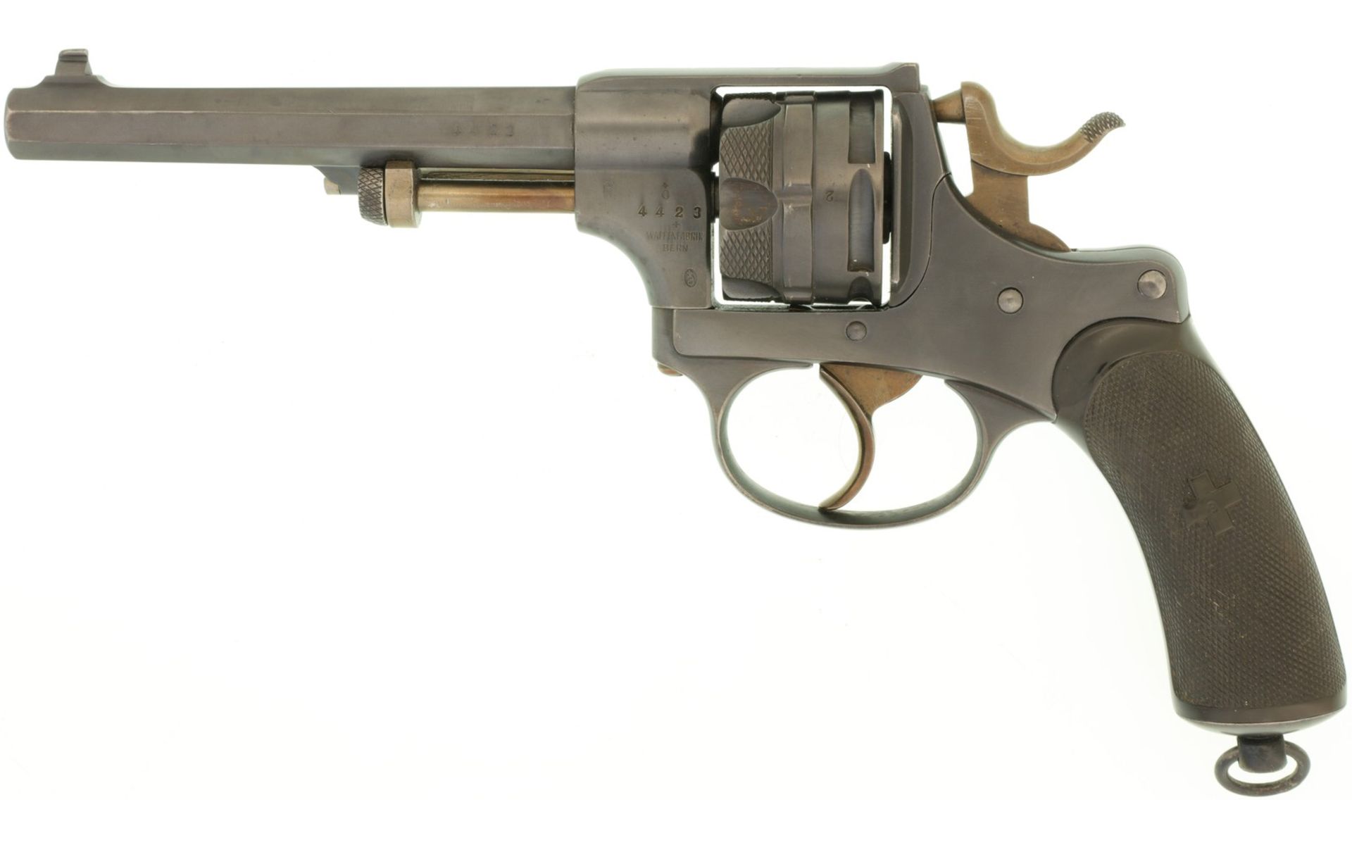 Revolver, Ord. 1878, WF Bern, Kal. 10.4mm