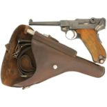 Pistole, WF Bern, Parabellum, Mod. 06/24, Kal. 7.65mmP