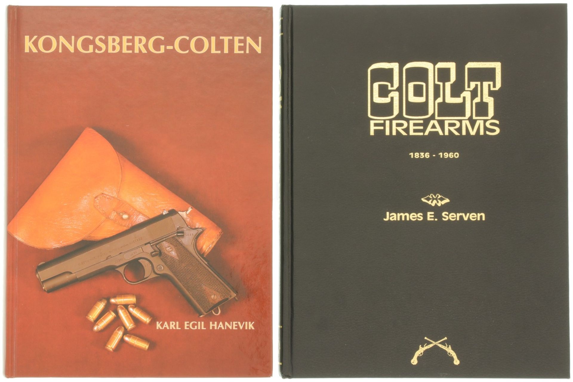 Konvolut von zwei Bücher über Colt