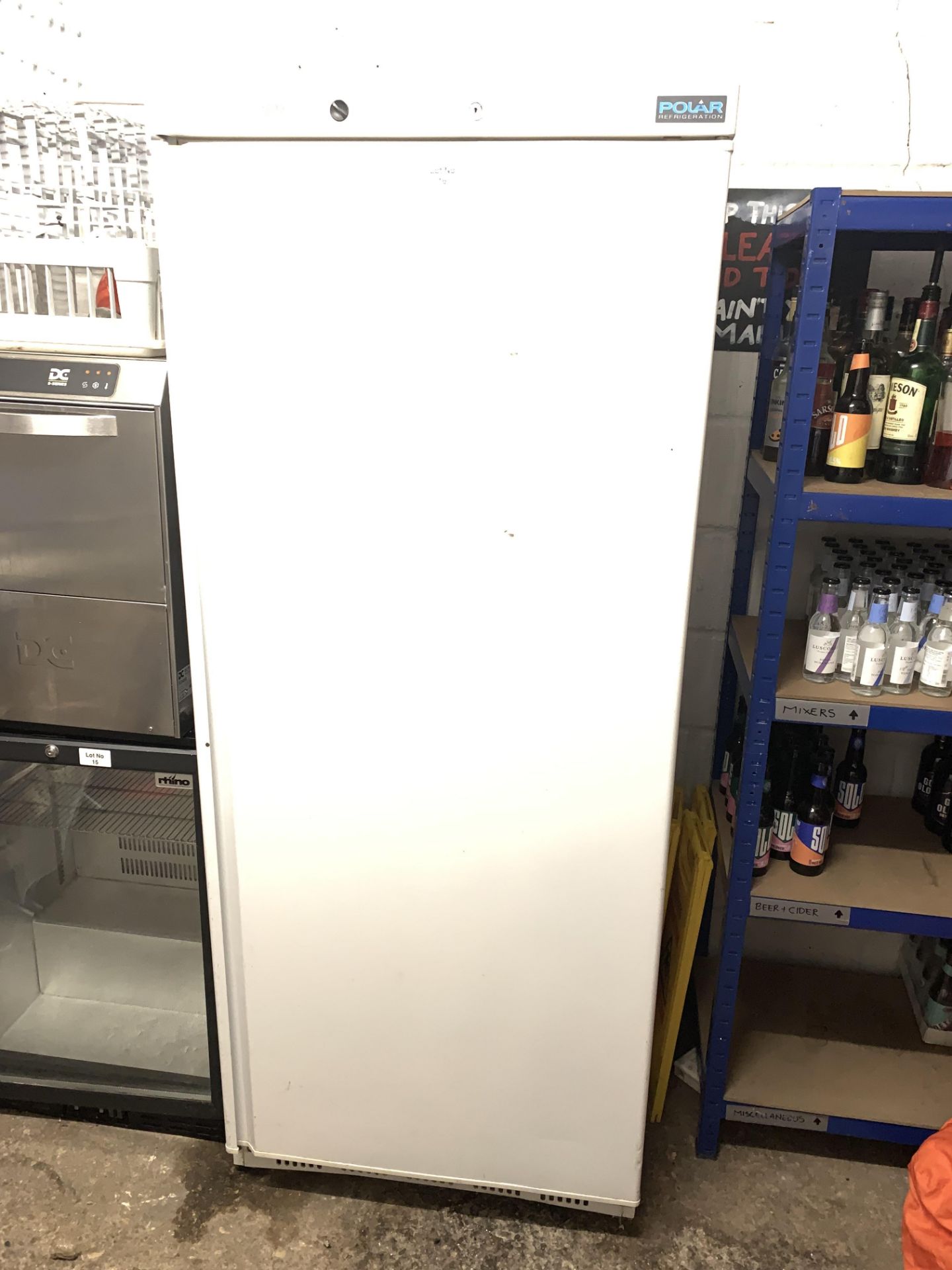 1 x Polar upright fridge