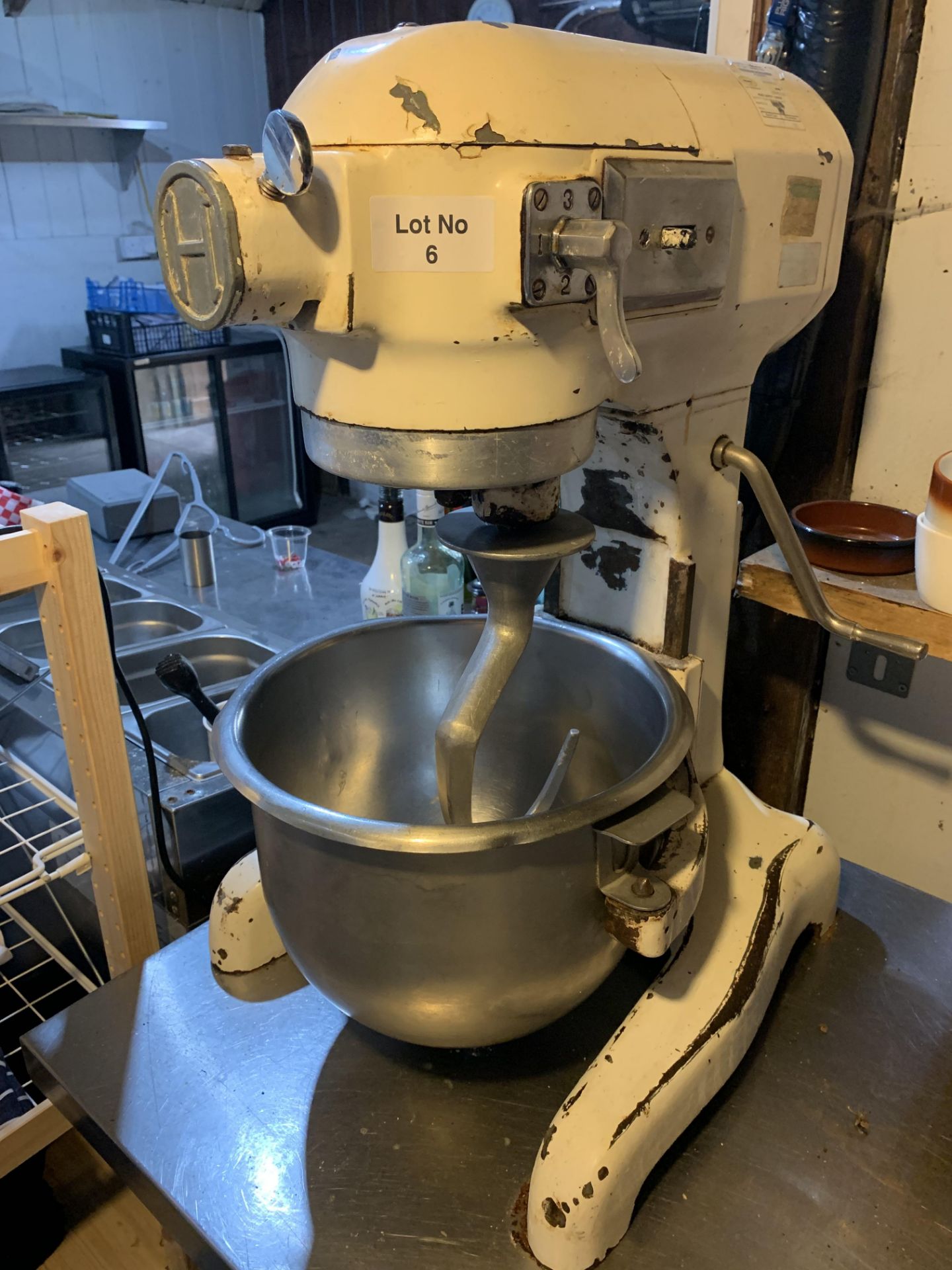 1 x 25l Hobart planetary mixer