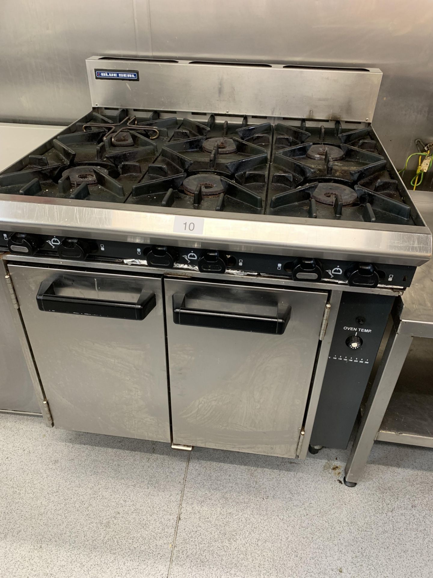 Blue Seal 6 Burner Gas Oven