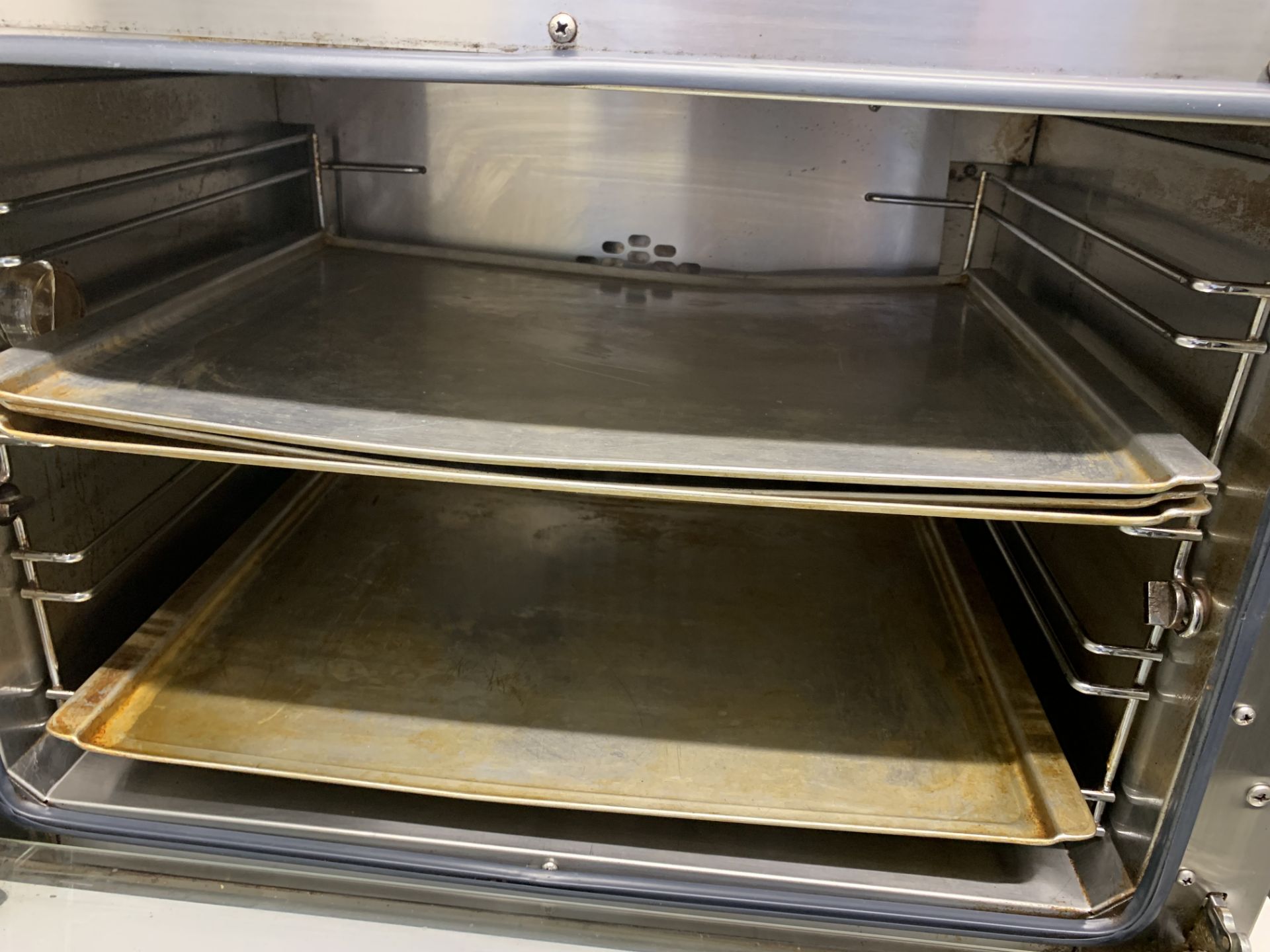 UNOX model XF023 Convection Oven on stand - Image 3 of 4