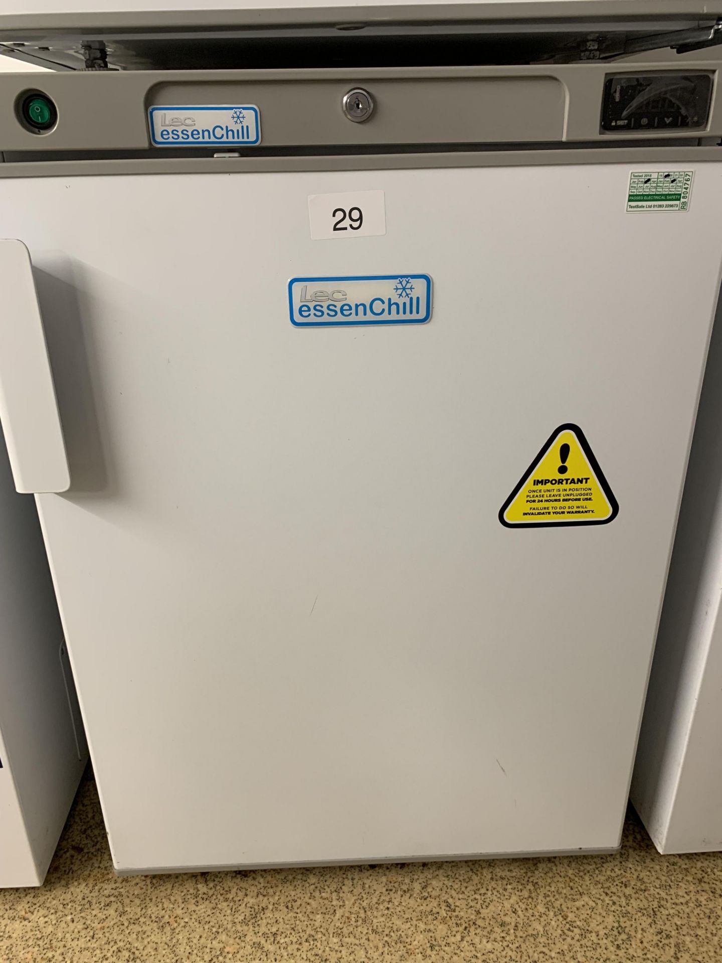 LEC essenChill Model BRS200W under counter fridge