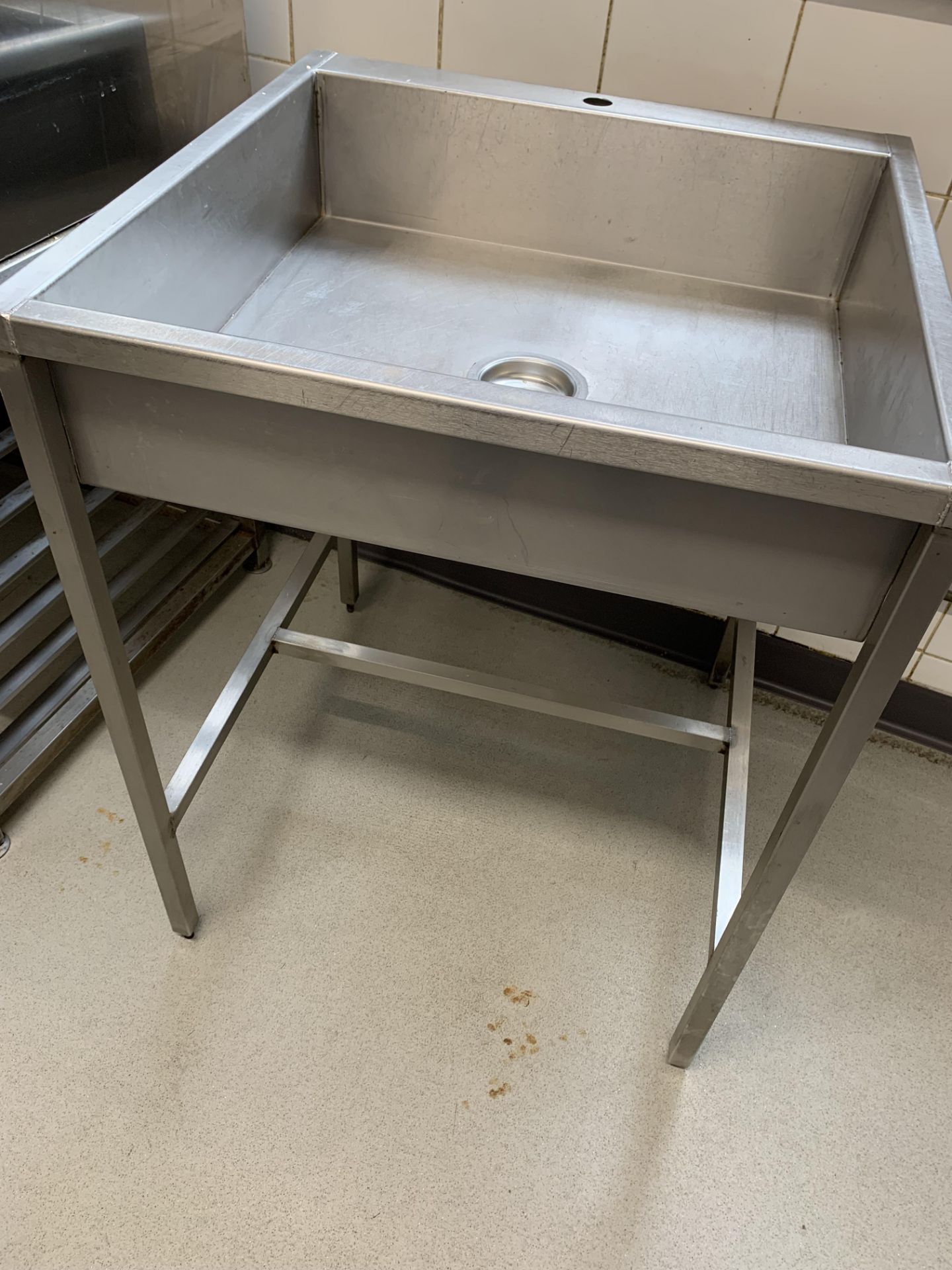 Stainless Steel Sink 65cm sq