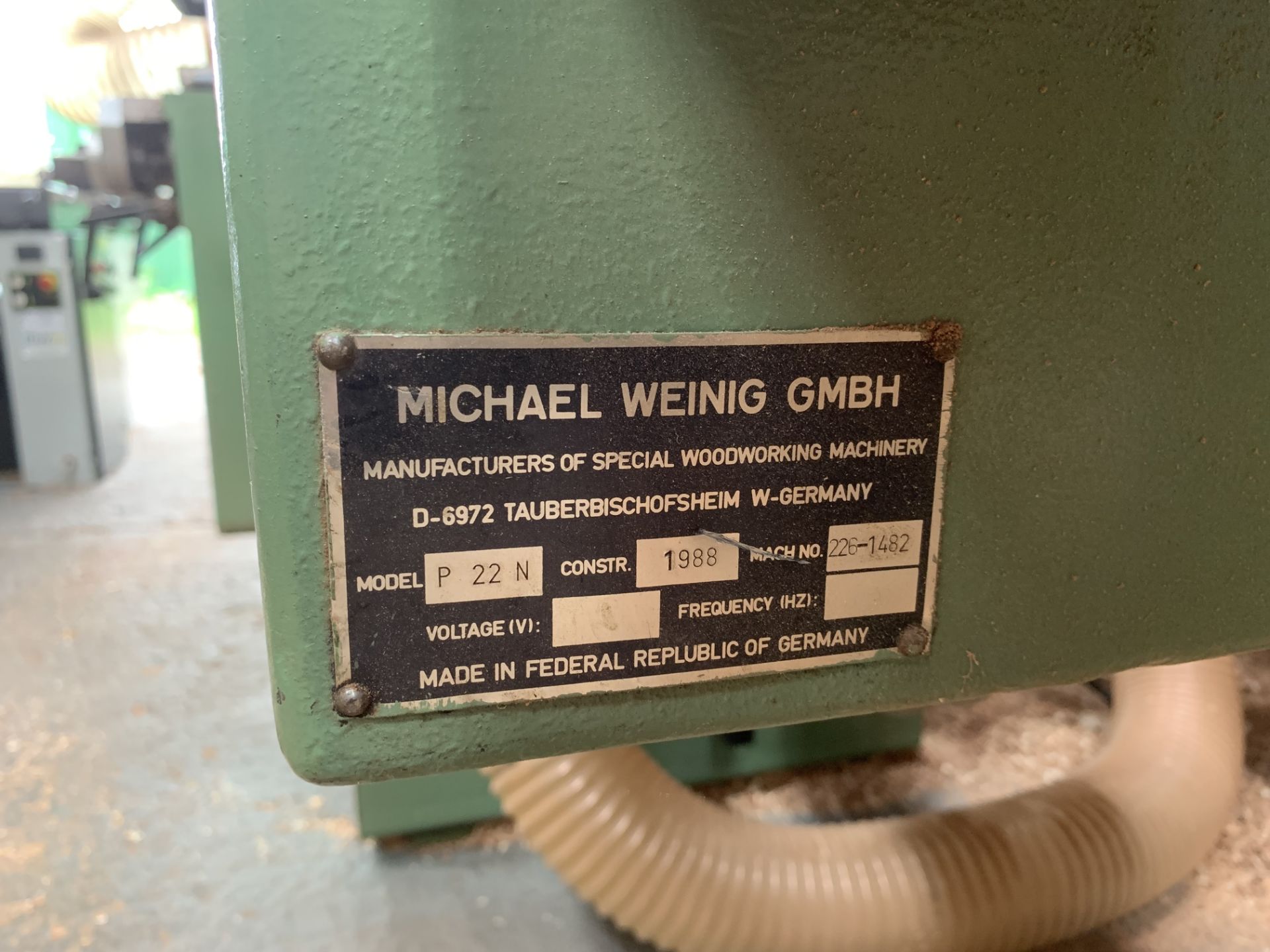 Weinig Profimat P 22 N Four Sided Planer - Image 2 of 8