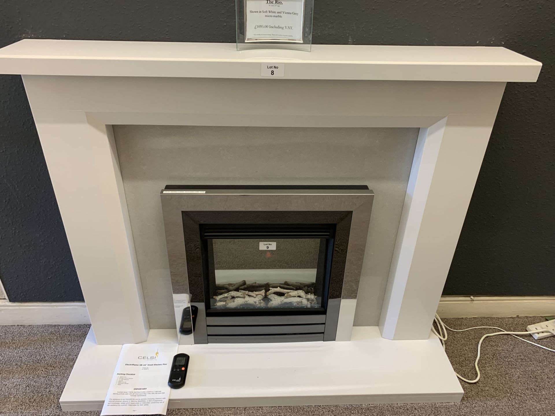 The Rio fire surround w 54" x h 44"