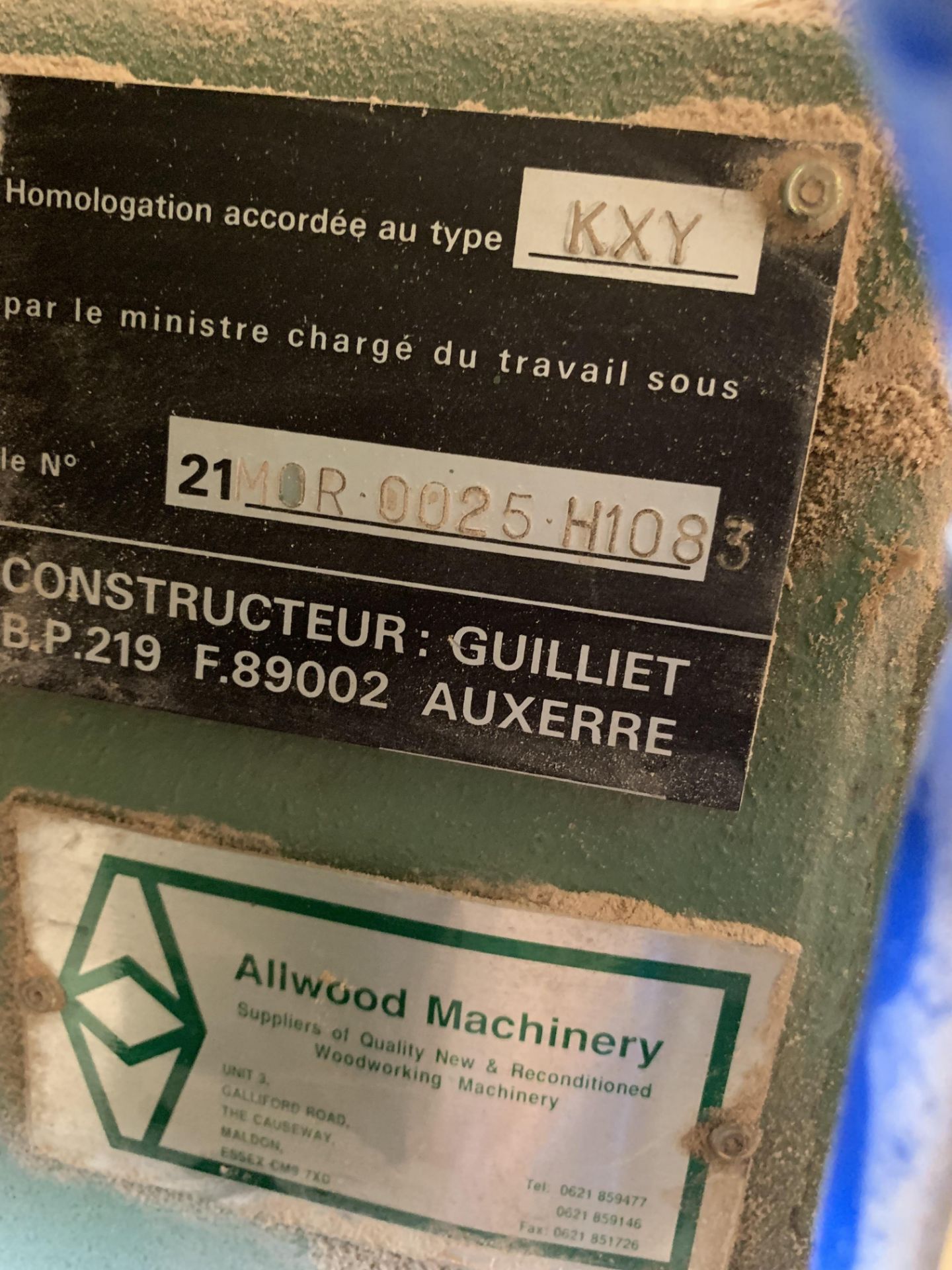 Wood Tec Guilliet La Corroyeuse 180+ 4 Head Moulder - Image 4 of 5