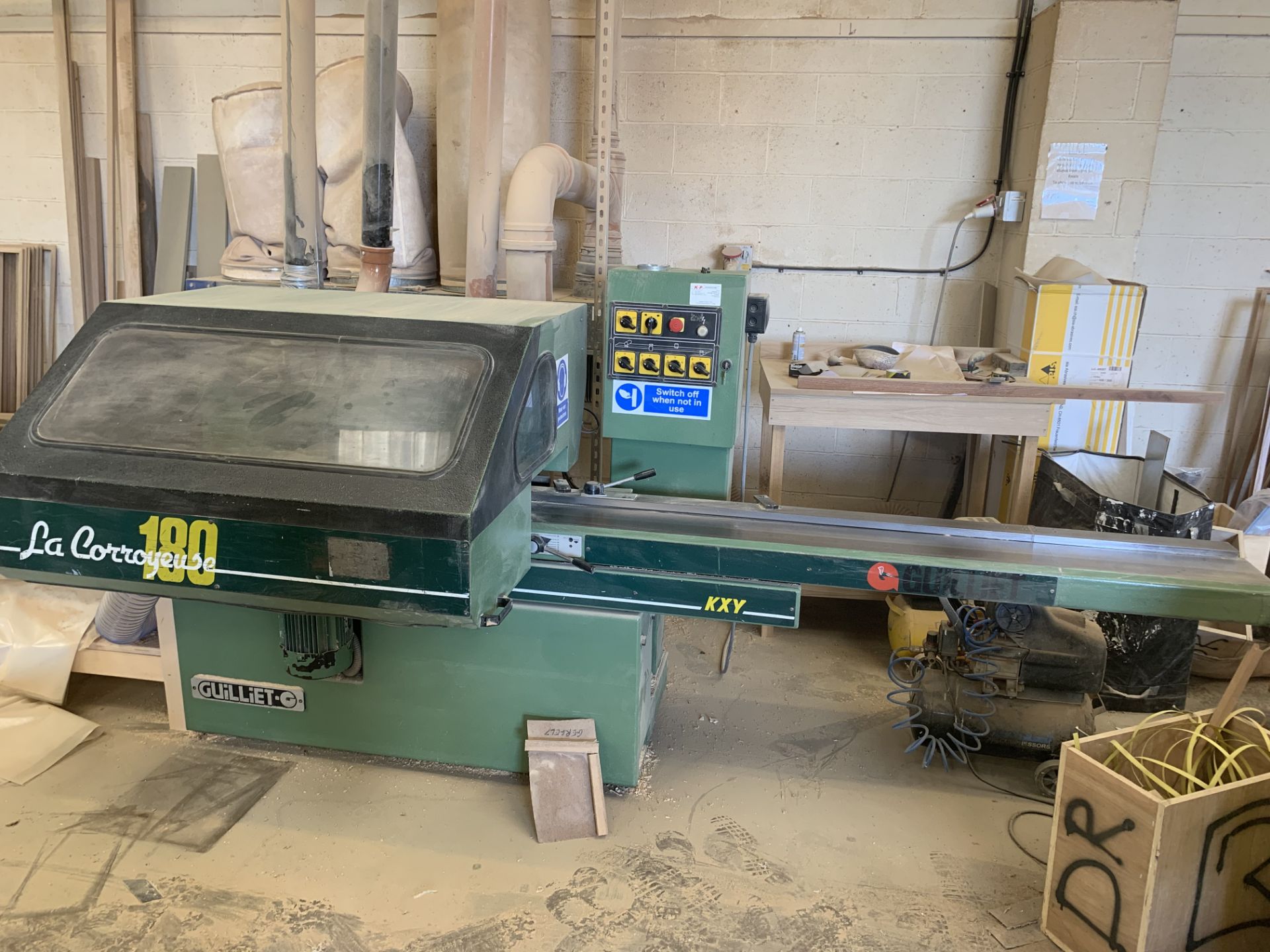 Wood Tec Guilliet La Corroyeuse 180+ 4 Head Moulder