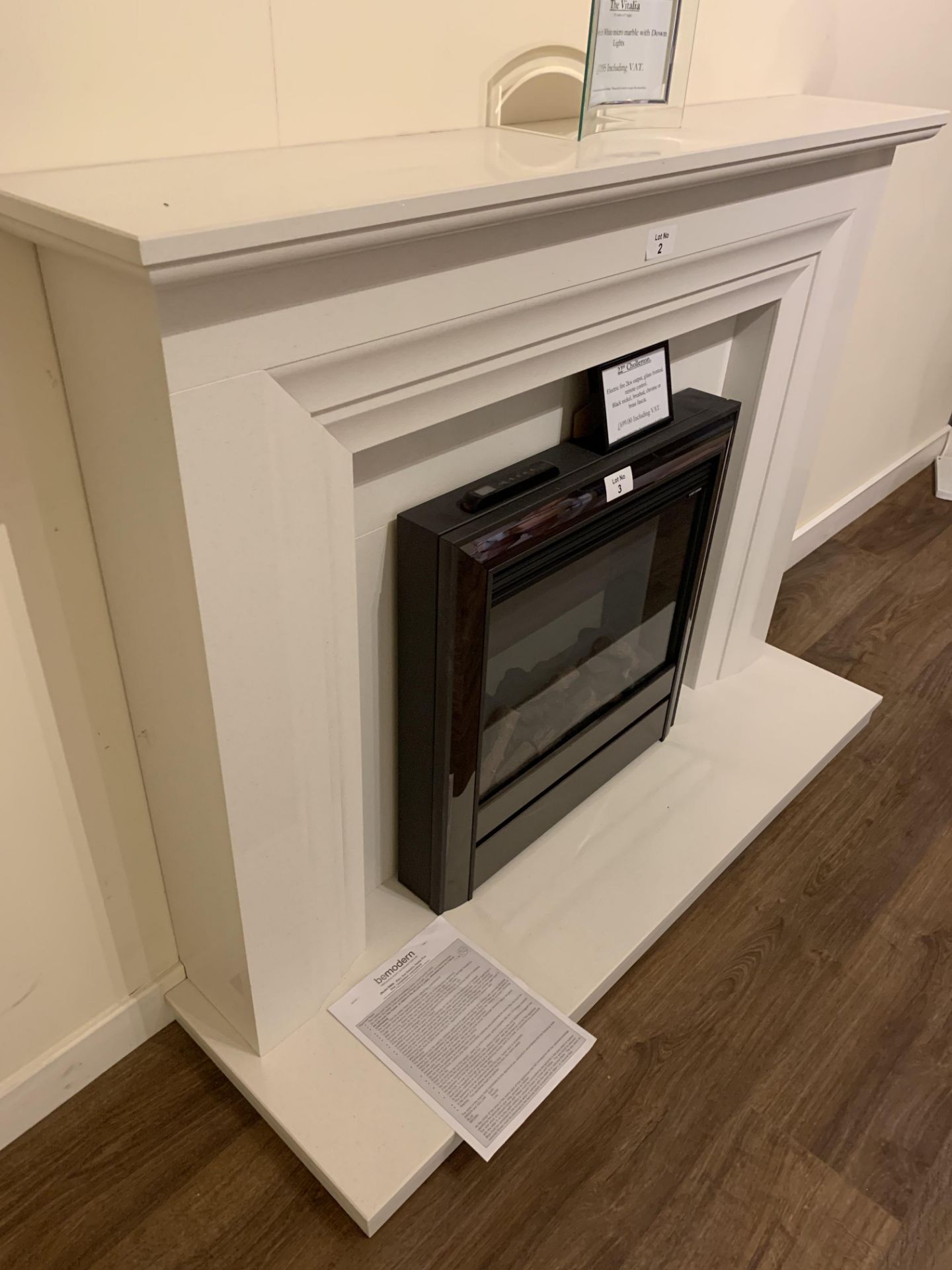 The Vitalia fire surround w 52 x h 41” - Image 3 of 3