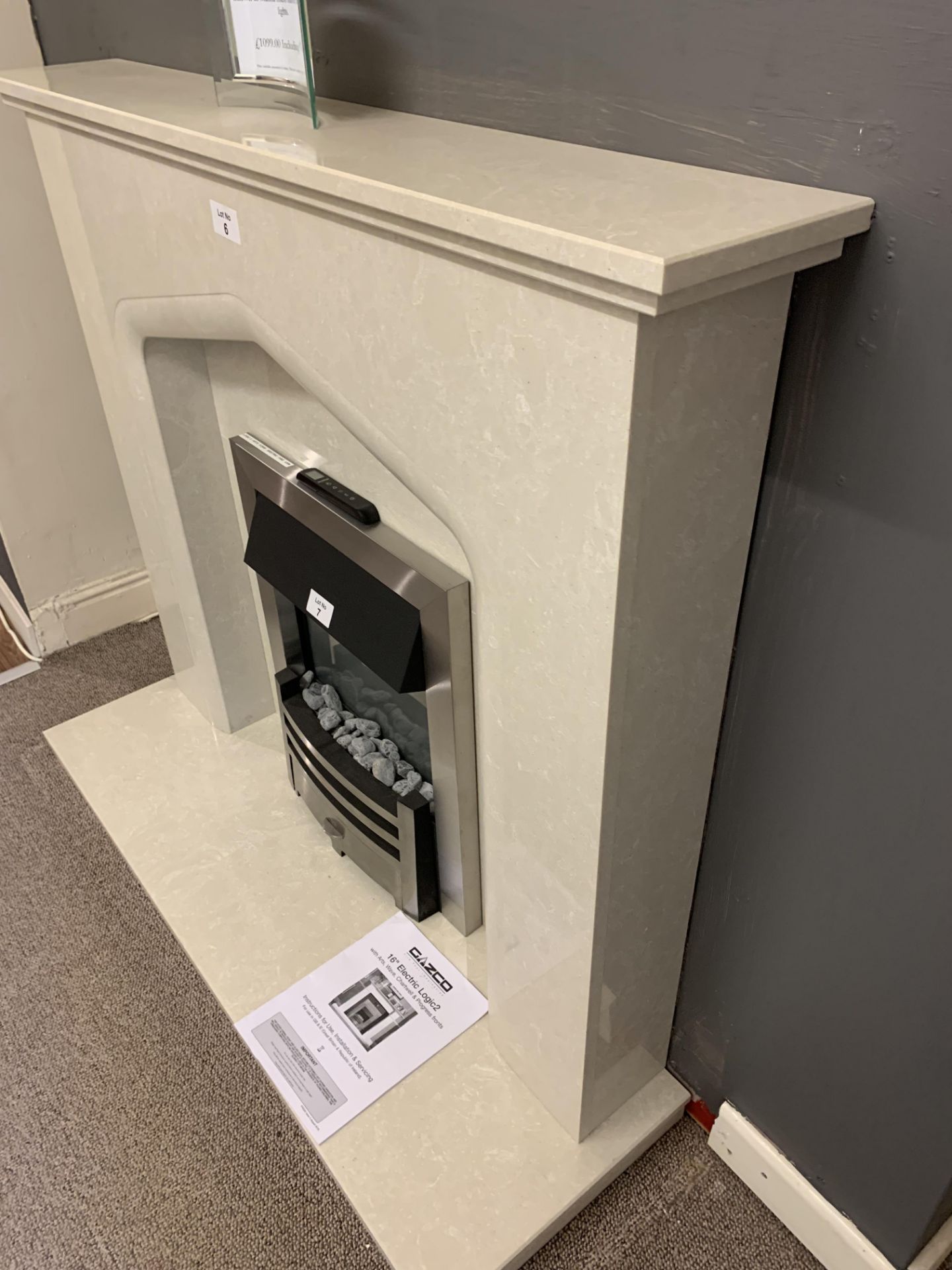 The Verdena fire surround w 48 x h 43.5 - Image 4 of 4