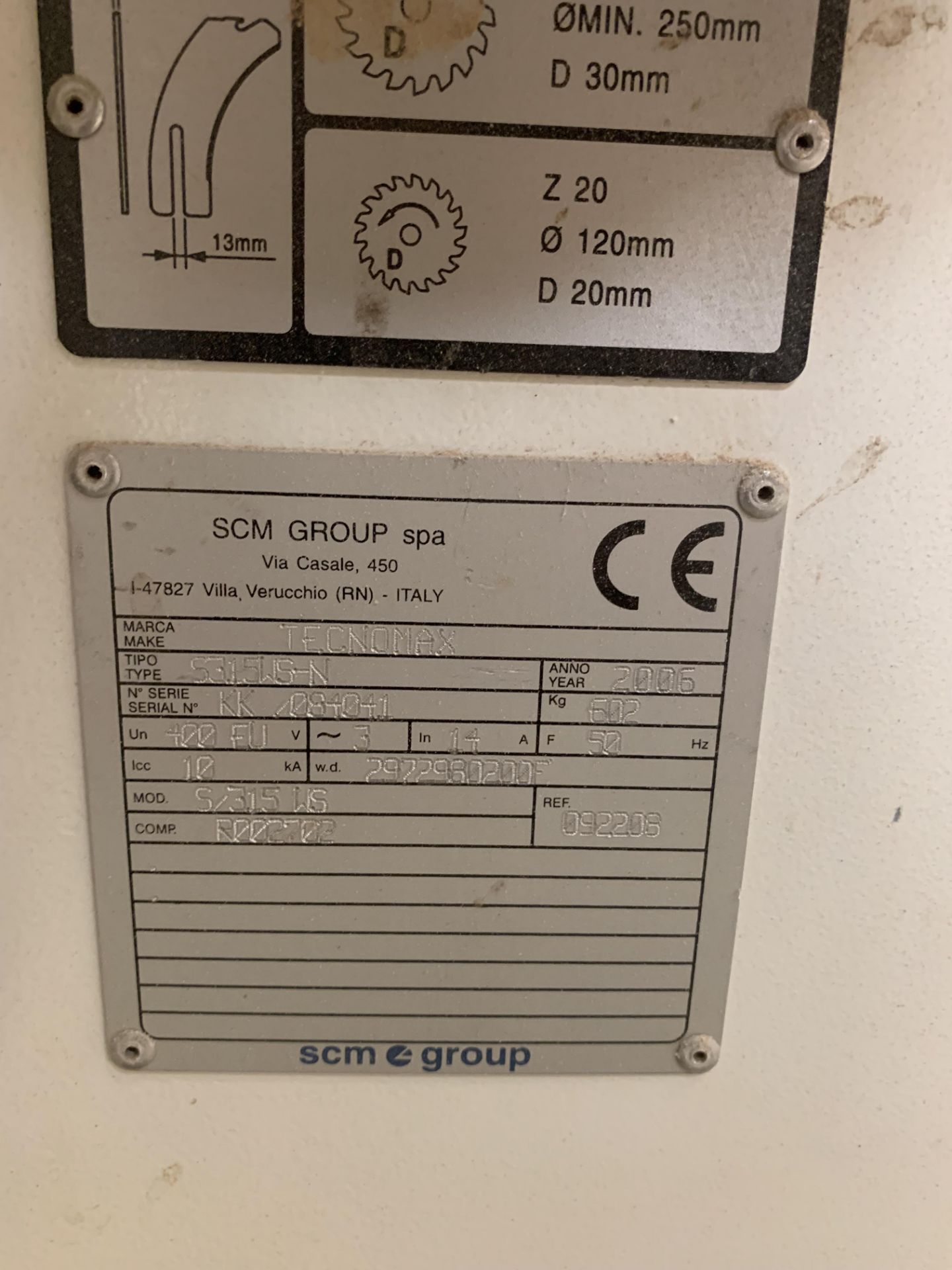 SCM Startrite S315 WS-N Sliding Panel Saw - Image 5 of 5