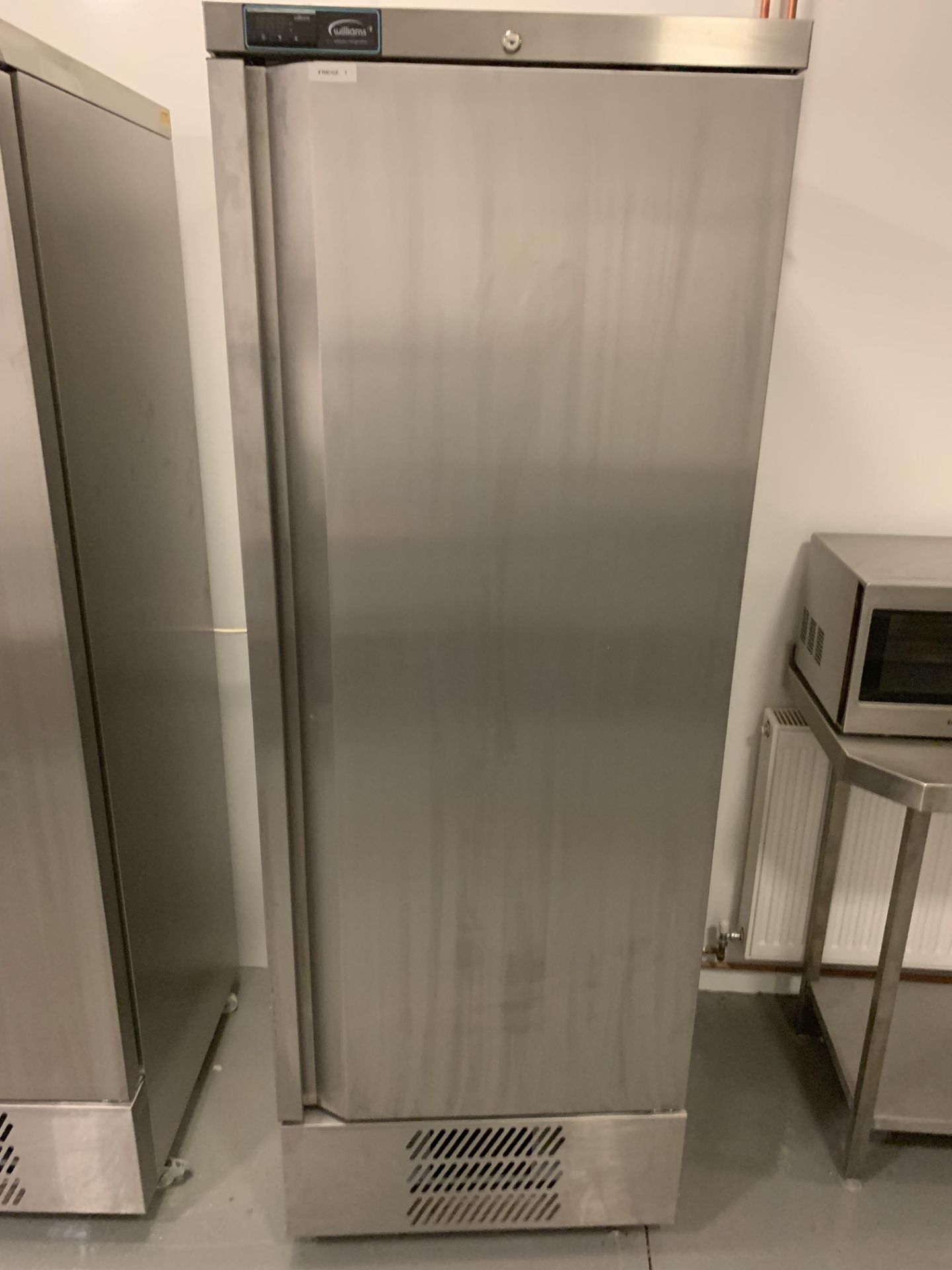 Williams Upright SS Fridge model HJ400U HC R2