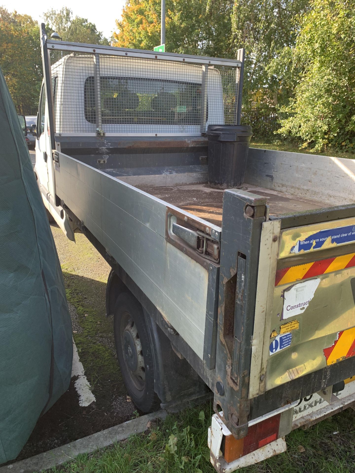 Vauxhall Movano Crew Cab Tipper reg YP57 ZYR MOT 28/3/23 2 keys some history V5C present - Image 8 of 17