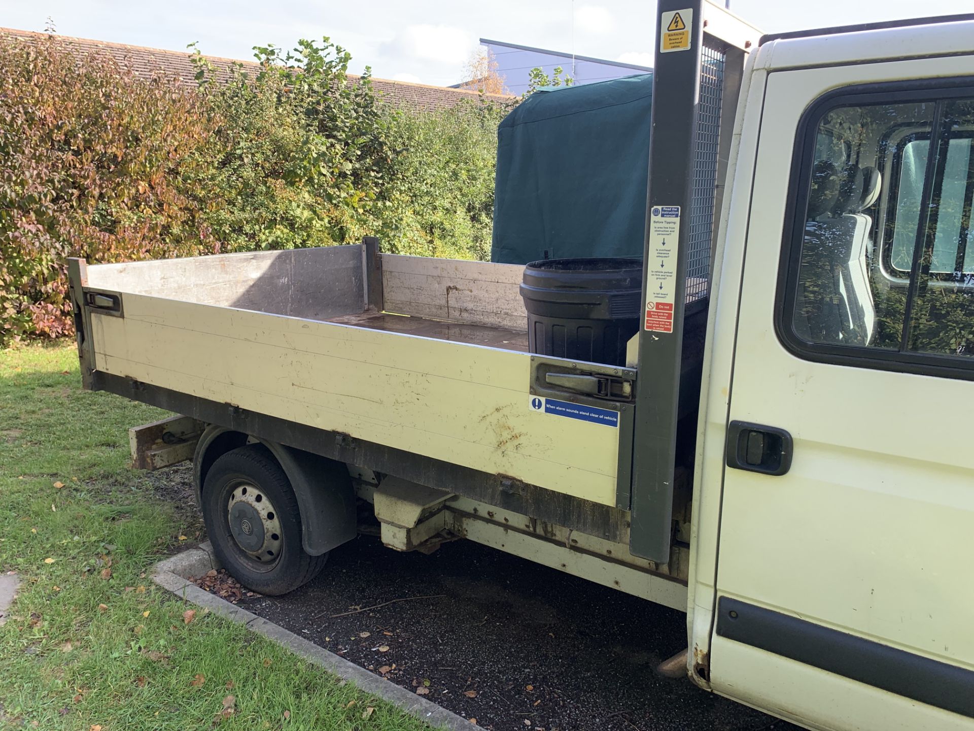 Vauxhall Movano Crew Cab Tipper reg YP57 ZYR MOT 28/3/23 2 keys some history V5C present - Image 5 of 17