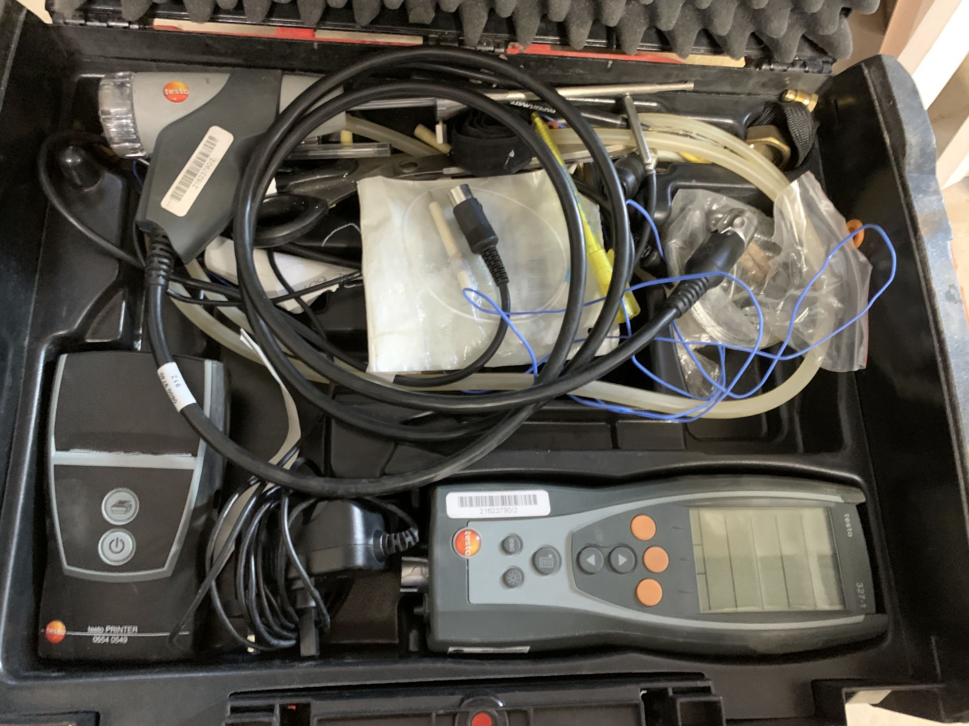 Cased Testo 327-1 Flue Gas Analyser Kit