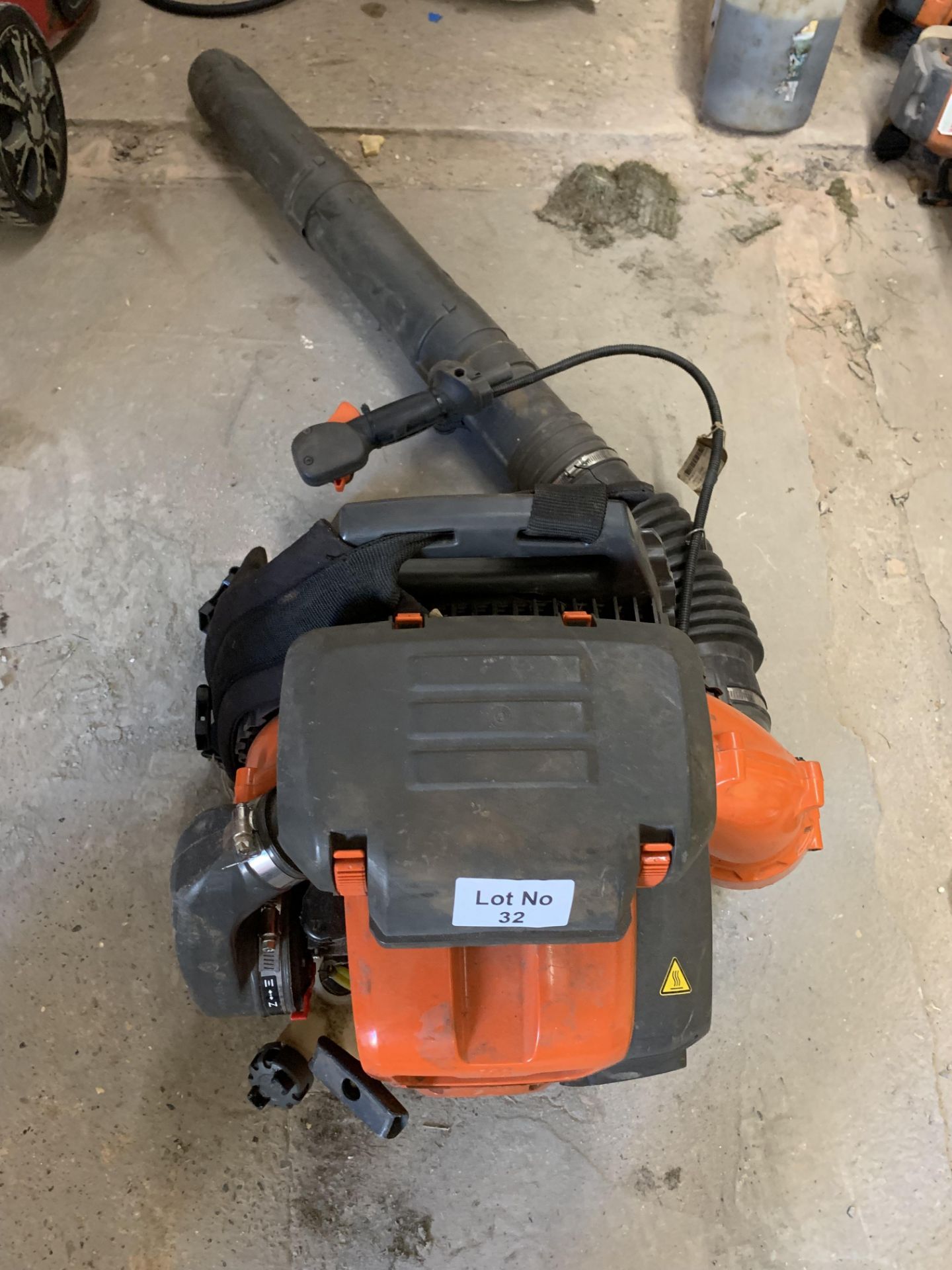 Husqvarna backpack petrol blower type 570BTS