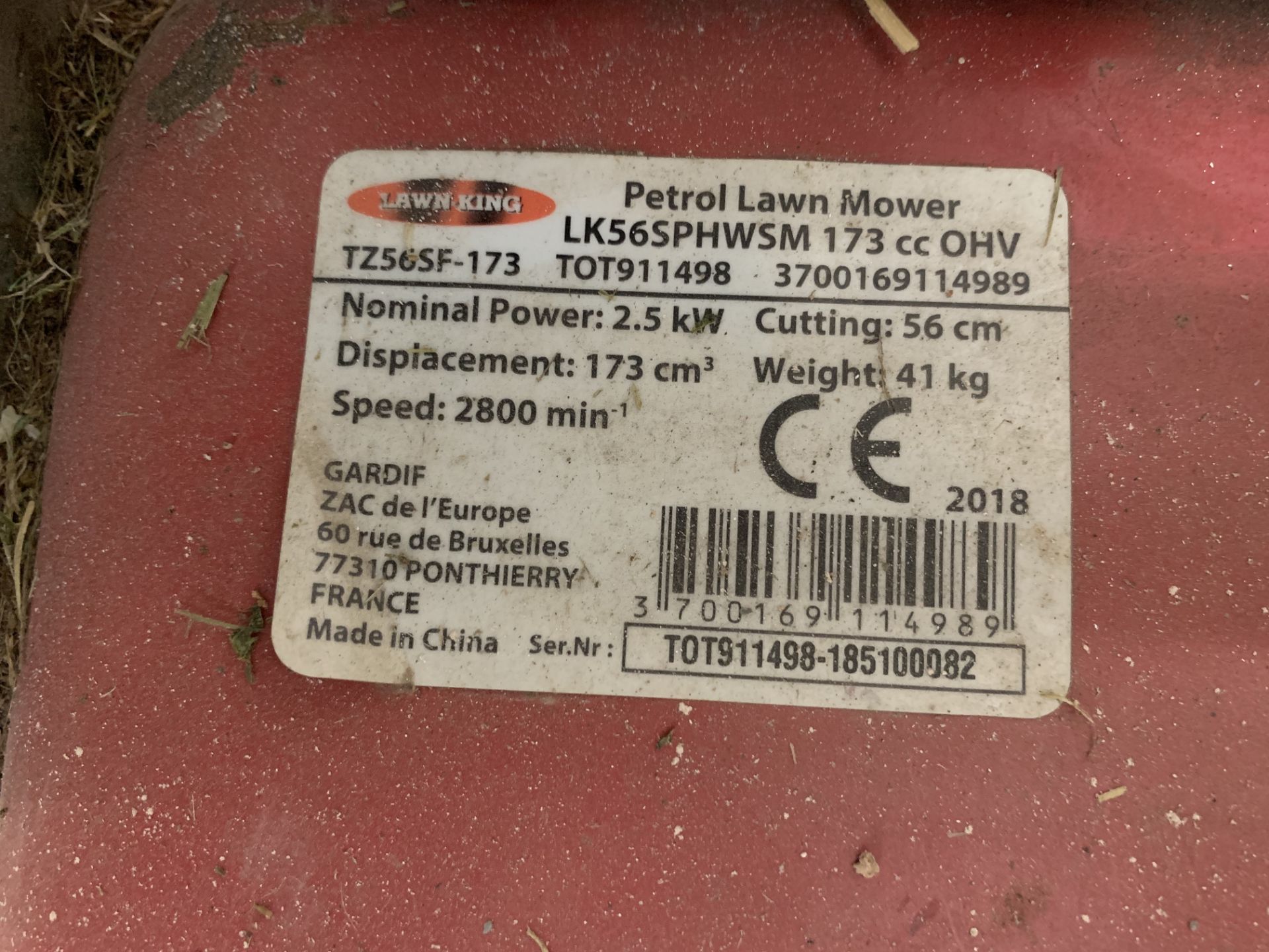 Lawn King petrol lawn mower - Image 2 of 3