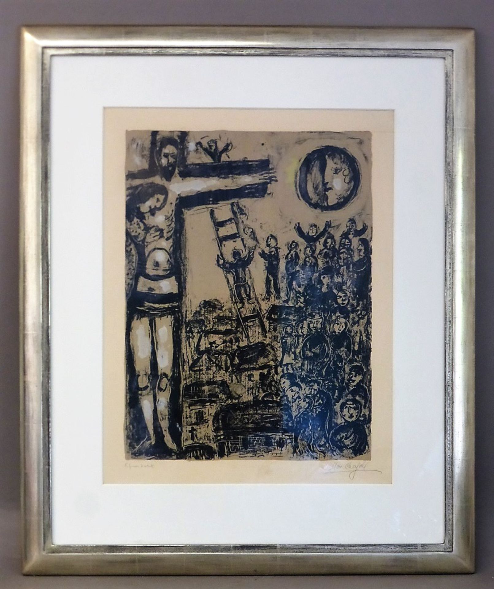 Marc Chagall / Farblithografie - handsigniert
