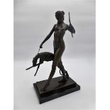 Bronzeskulptur "Diana" / McCartan