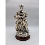 Skulptur "Mutter mit Kind", Italien punz. 800