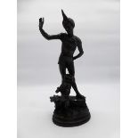 Bronzefigur A. Barye