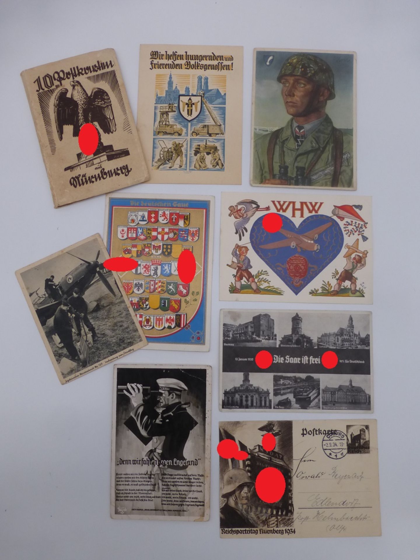 Konvolut Postkarten 2. Weltkrieg
