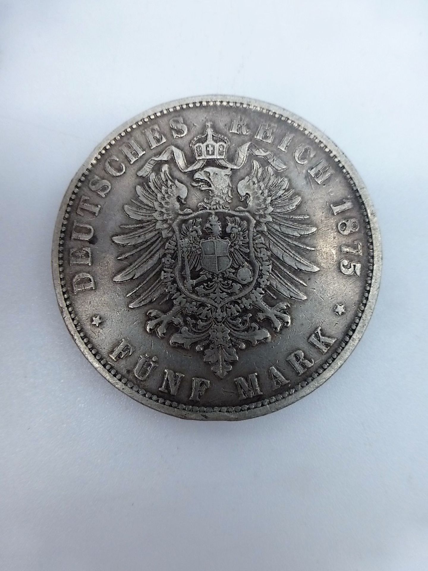 Kaiserreich Württemberg Silbermünze - Bild 2 aus 2