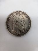 Kaiserreich Württemberg Silbermünze