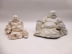 2 Budai - China / Porzellan