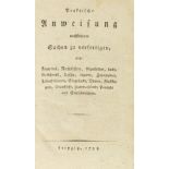 [Johann Gottlieb Richter] Praktische Anweisung nachstehende Sachen zu verfertigen, als: Feueretui,