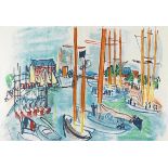 Raoul Dufy Les Côtes Normandes. Paris, Pierre de Tartas 1961. 1 von 40 Exemplaren auf Japan. 'Ich