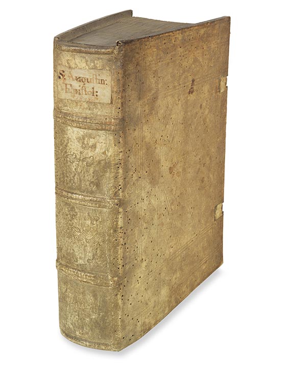 Aurelius Augustinus Wichtige Geschichtsquelle Epistolae. Basel, Johann Amerbach 1493. - Zweite