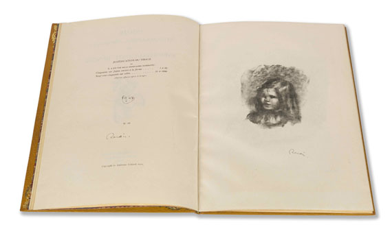 Auguste Renoir Auguste Renoir Douze lithographies originales. Paris, A. Vollard 1919. - Eines der