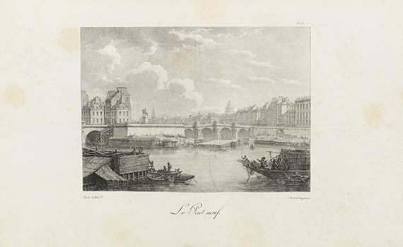 Louis-Albert-Ghislain Bacler d'Albe Promenades pittoresques et lithographiques dans Paris et ses