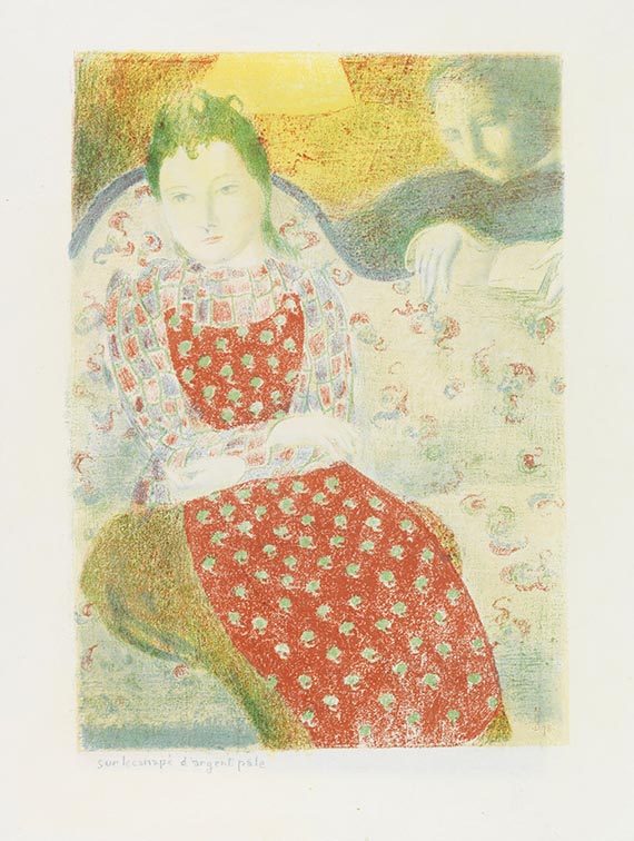 Maurice Denis Impressionistische Farbkultur Amour. Douze lithographies en couleurs. Paris,
