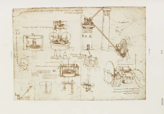Leonardo da Vinci Der Codex Atlanticus Il codice atlantico. Faksimile nach den Originalbänden in der