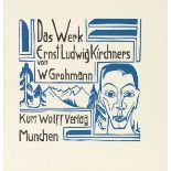 Will Grohmann Das Werk Ernst Ludwig Kirchners. München, K. Wolff (1926). Großartiges Künstlerbuch