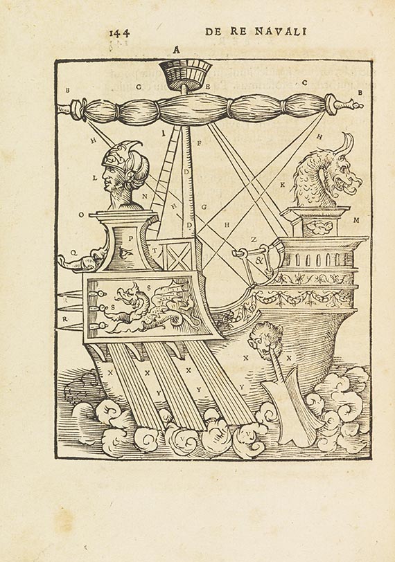 Lazarus Bayfius Schiffe der Antike Annotationes in Legem II: De captivis & postliminio reversis,