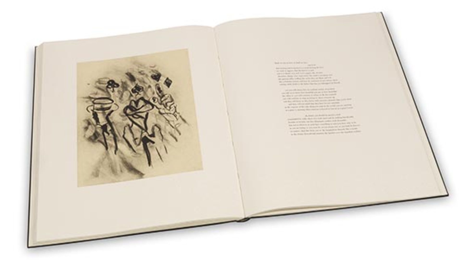 Frank O'Hara Poems. With Lithographs by Willem de Kooning. New York, Limited Editions Club 1988. 1