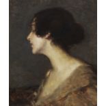 Carl von Marr 1858 Milwaukee - 1936 München Porträt einer Dame (Dora von Marr?). Um 1890. Öl auf